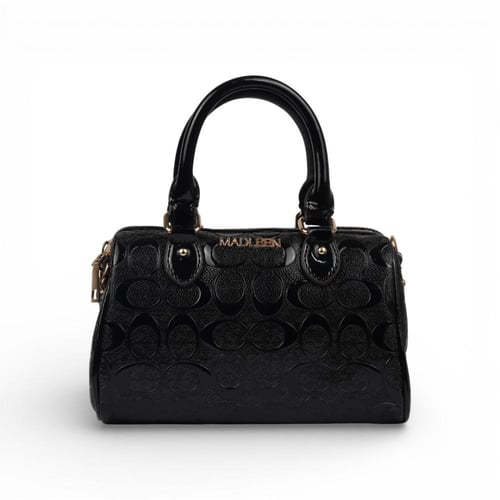 شنط جلد من مادلين لون أسود
