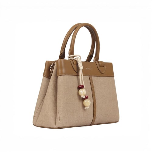 شنط جلد نسائى لون بيج