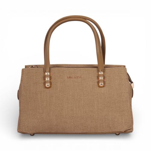 شنطة نسائي جلد من مادلين- كاكي