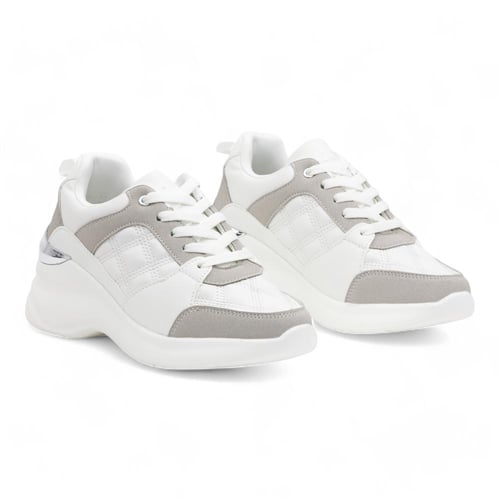 حذاء رياضي نسائي من لمار - أبيض