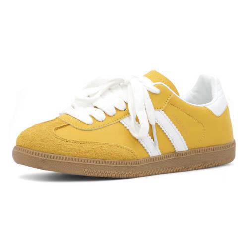 حذاء رياضي نسائي من مادلين - أصفر