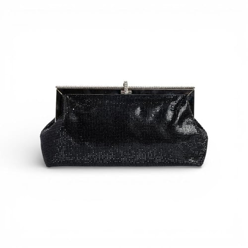 شنطة سهرة كرستال - أسود