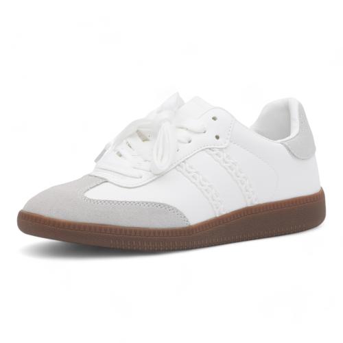 حذاء رياضي نسائي من لمار - أبيض