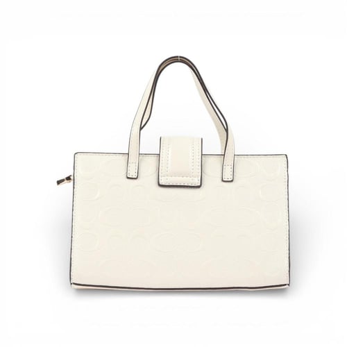 شنط جلد لمعة من مادلين لون يبيج فاتح