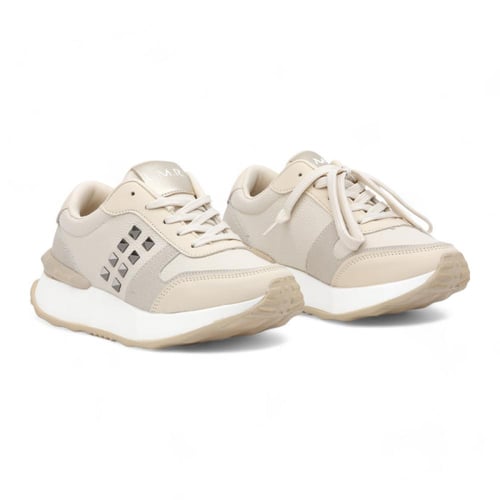 حذاء رياضي نسائي من لمار - بيج