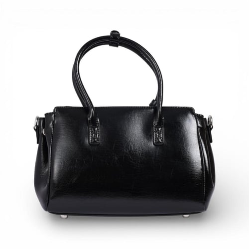 شنطة جلدية من مادلين - اسود