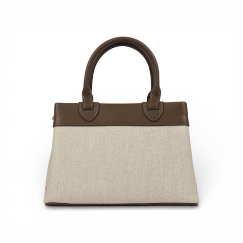 شنط جلد نسائى لون كريمي