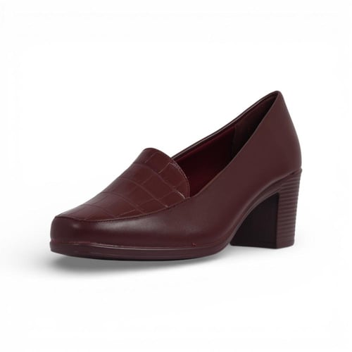 جزمة كعب من مادلين - عنابي