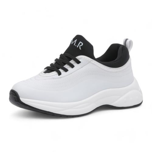 حذاء رياضي نسائي من لمار - أبيض