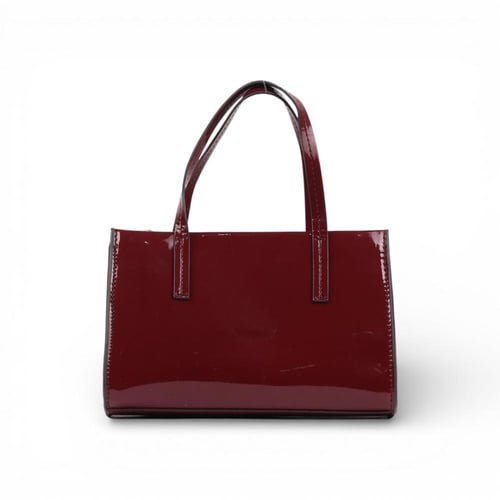 شنط جلد من مادلين لون عنابي