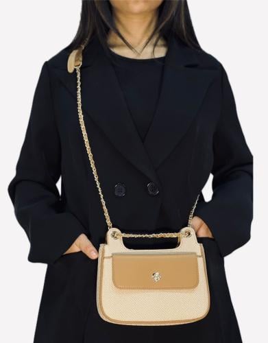 شنطة نسائية من مادلين - كاكي