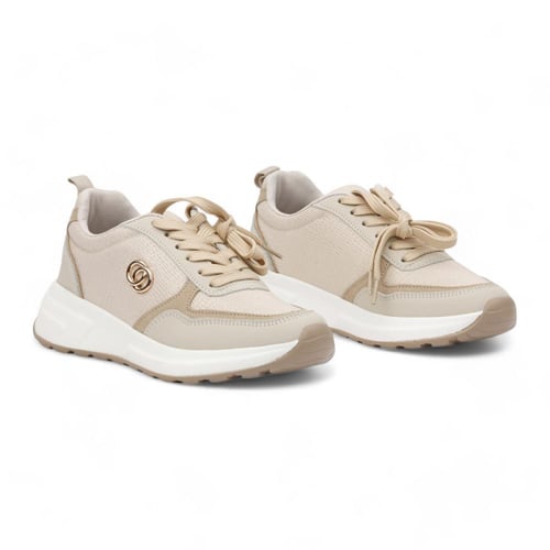 حذاء رياضي نسائي من لمار - بيج