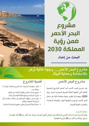 الوحدة الثانية مناسبة ورحلات-مشروع البحر الأحمر