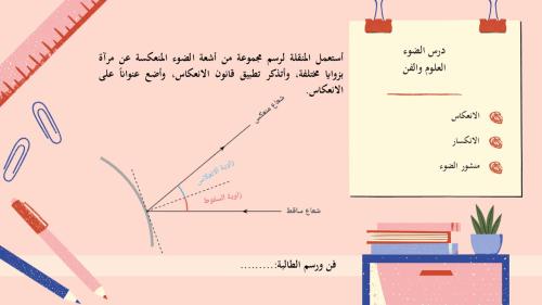 العلوم والفن-رسم الضوء