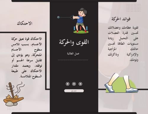 مطوية القوى والحركة