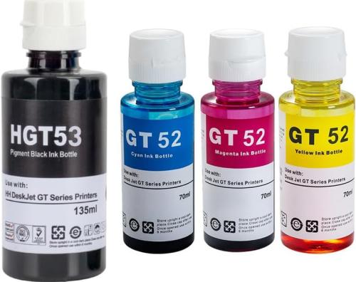 مجموعة اعادة تعبئة الحبر متوافقة مع طابعة اتش بي 3...