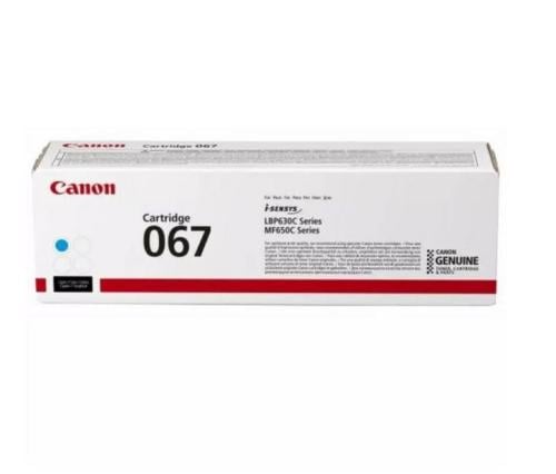 خرطوشة حبر أصلية Canon 067 أزرق متوافق مع طابعات ك...