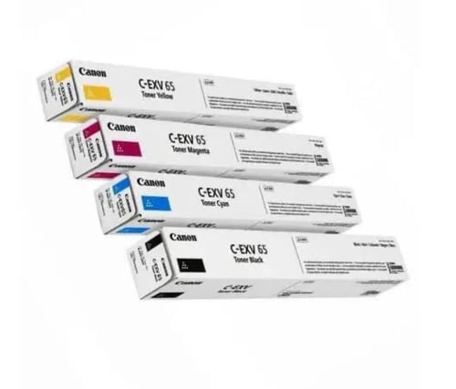 طقم خراطيش حبر كانون C-EXV 65 أصلية – لطابعة image...