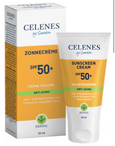 كريم واقي الشمس المضاد للتجاعيد من سيلينيس SPF50+...