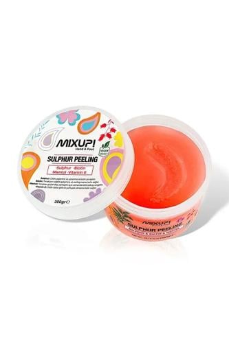 مقشر الكبريت والبيوتين وفيتامين لليدين والقدمين