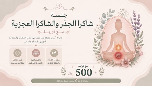 جلسة شاكرة الجذر والشاكره العجزية