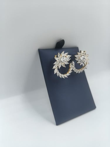 حلق فضه تصميم الماس