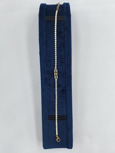 سوار تنس تصميم الماس وفانسي