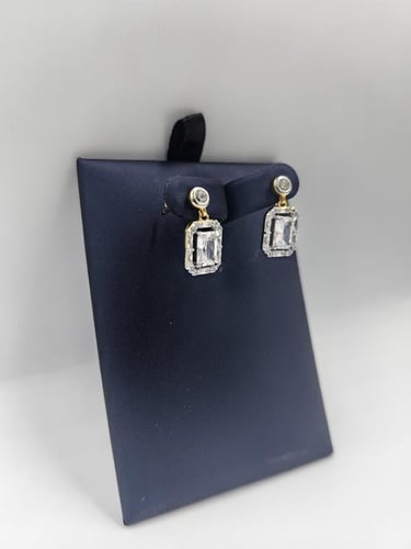 حلق فضه تصميم الماس