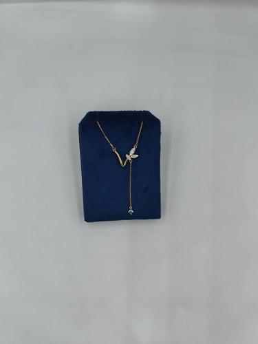 قلاده فضه تصميم الماس