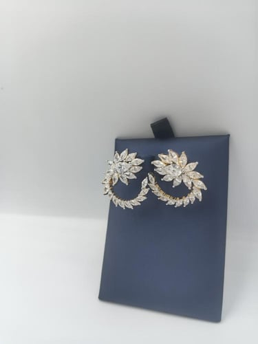 حلق فضه تصميم الماس