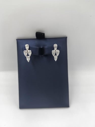 حلق فضه تصميم الماس