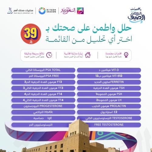 اختر اي تحليل من القائمة