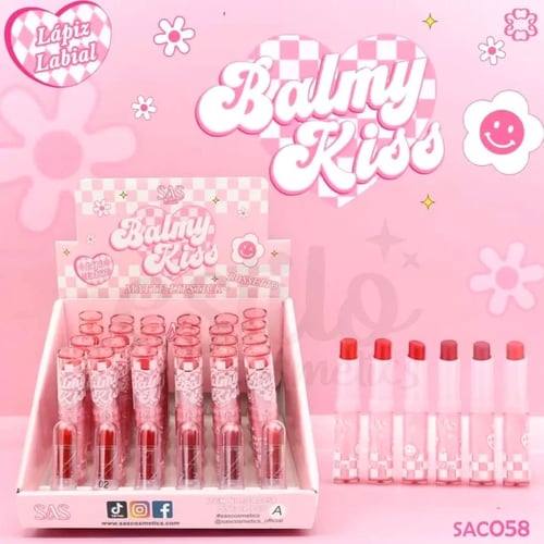 روج SAS Balmy Kiss – ألوان مطفية ناعمة تدوم طويلًا