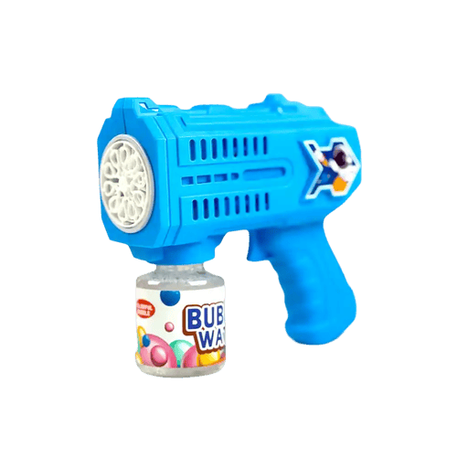 مسدس فقاعات للأطفال – لون أزرق – Bubble Gun مع عبو...