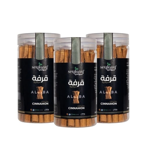 باقة ثلاثية قرفة الألبا السيلانية