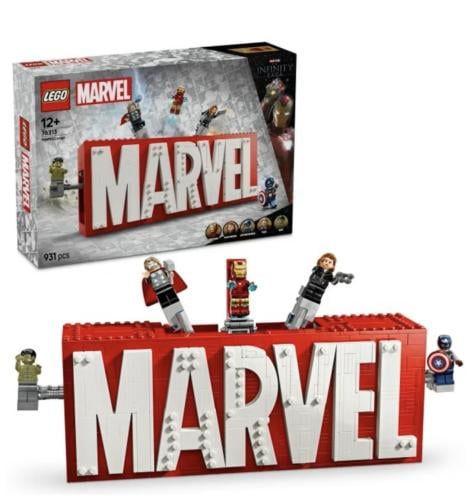 شعار مارفل والشخصيات الصغيرة (غير مركب)