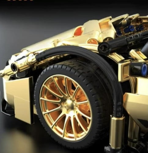 لامبورغيني سيان الذهبيه (غير مركب)