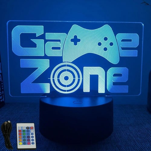 مصباح ألعاب ثلاثي الأبعاد