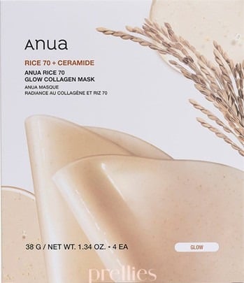 قناع الكولاجين للمعان البشرة ANUA Glow Collagen Ma...