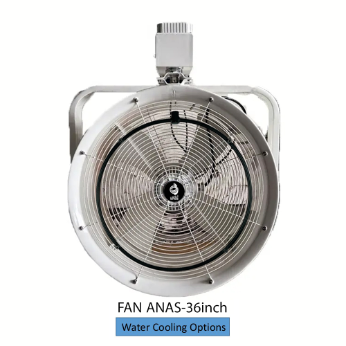 مروحة ضباب ضغط عالي قياس 36 أنش للمساحات المكشوفة