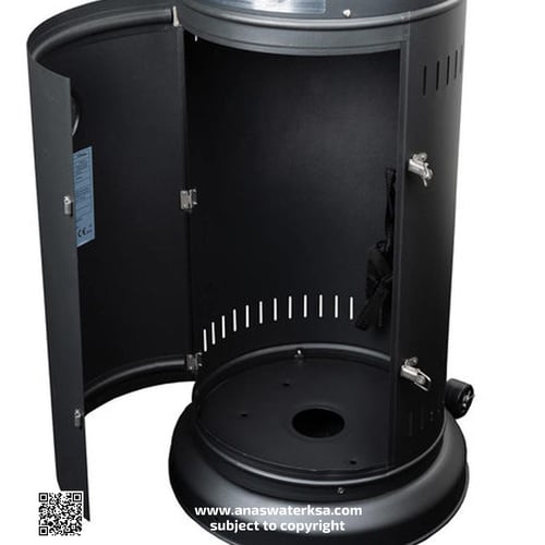 دفاية غاز المملكة دائرية ستانلس ستيل للجلسات الخار...