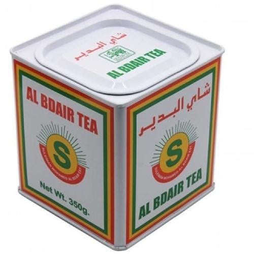 شاي البدير ورق علبة حديد 350 جرام
