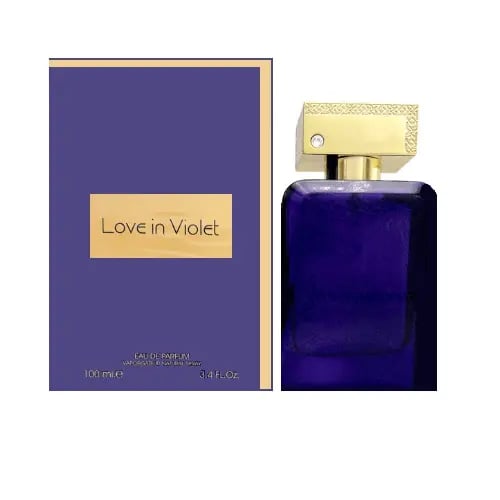 عطر لوف ان فيوليت نسائي ا و دو بارفيوم 100مل