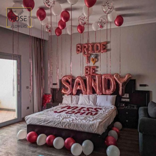 تجهيز غرف العرسان