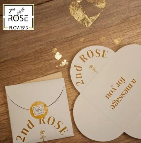 بطاقة إهداء سكند روز