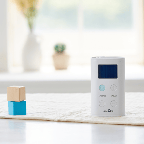 مضخة 9 بلس مع حمالة صدر لسحب الحليب و الرضاعة من س...