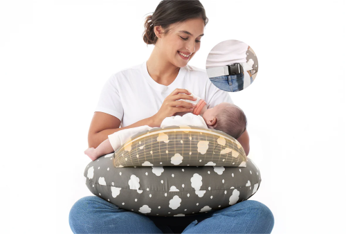 Momcozy - U-shaped nursing pillow for breastfeeding