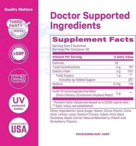 Pink stroke- بنك ستروك مكمل ألياف على هيئة حلاوة ل...