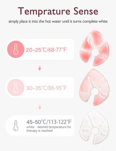 Momcozy – كمادات علاجية ساخنة وباردة للثدي | لتخفي...