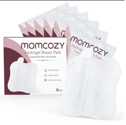 Momcozy – كمادات هايدروجيل ممكوزي لتهدئة الحلمات ل...